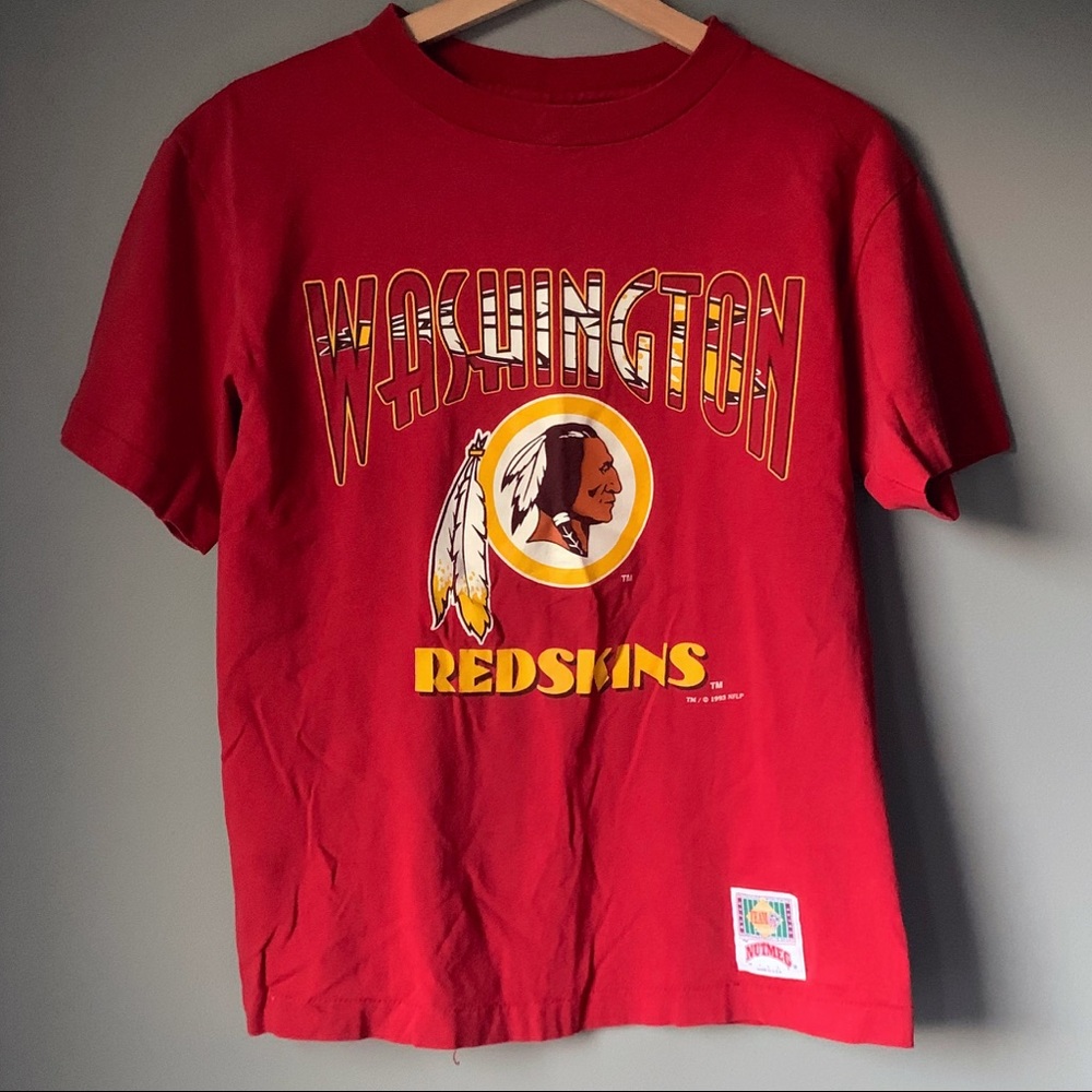 VTG Nutmeg Redskins Shirt Sleeve Shirt Size Large